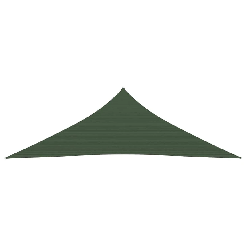 Voile toile d'ombrage parasol 160 g/m² PEHD 3 x 3 x 4,2 m vert foncé 02_0009424
