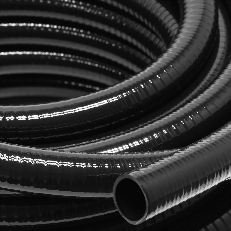 Tuyau pression 10 m diamètre 38 mm 550g/m pompe bassin noir 16_0001627