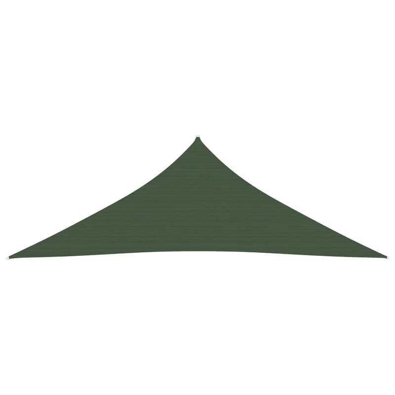Voile toile d'ombrage parasol 160 g/m² PEHD 3,6 x 3,6 x 3,6 m vert foncé 02_0009419