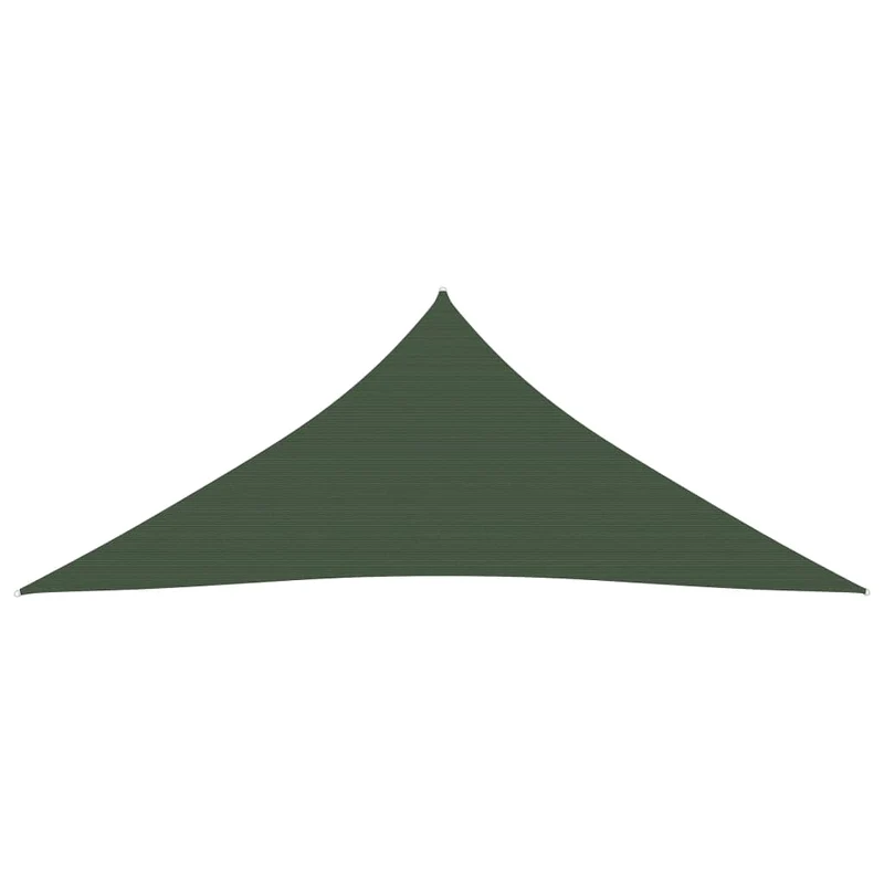 Voile toile d'ombrage parasol 160 g/m² PEHD 3 x 4 x 4 m vert foncé 02_0009427