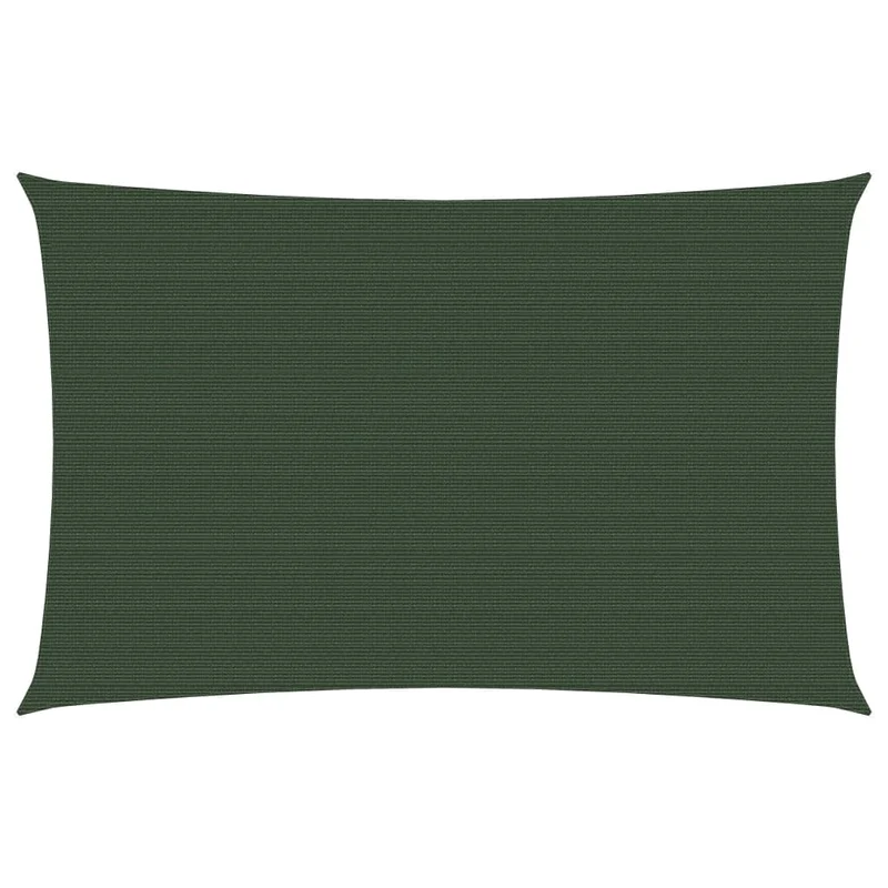 Voile toile d'ombrage parasol 160 g/m² PEHD 2 x 4 m vert foncé 02_0009412