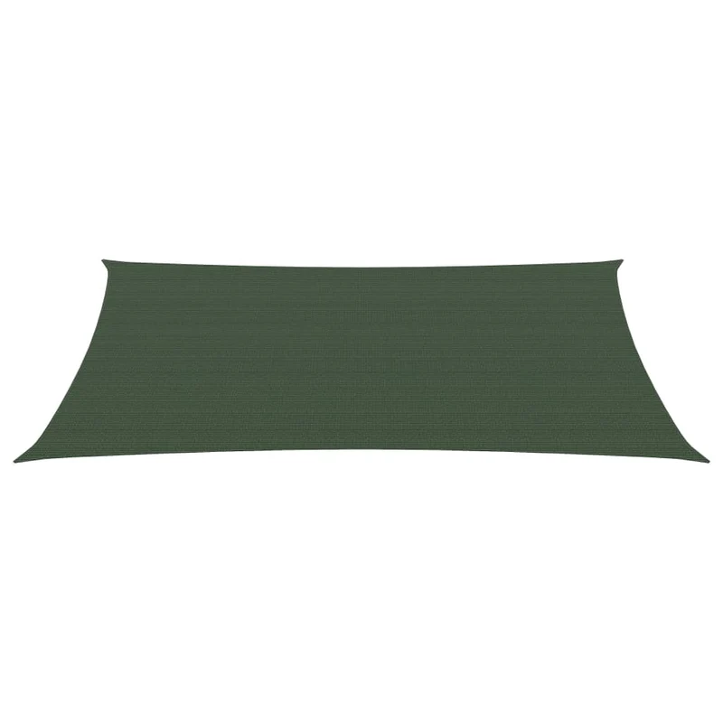 Voile toile d'ombrage parasol 160 g/m² PEHD 2 x 4 m vert foncé 02_0009412