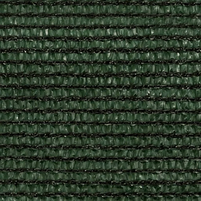 Voile toile d'ombrage parasol 160 g/m² PEHD 4 x 5 x 6,8 m vert foncé 02_0009435