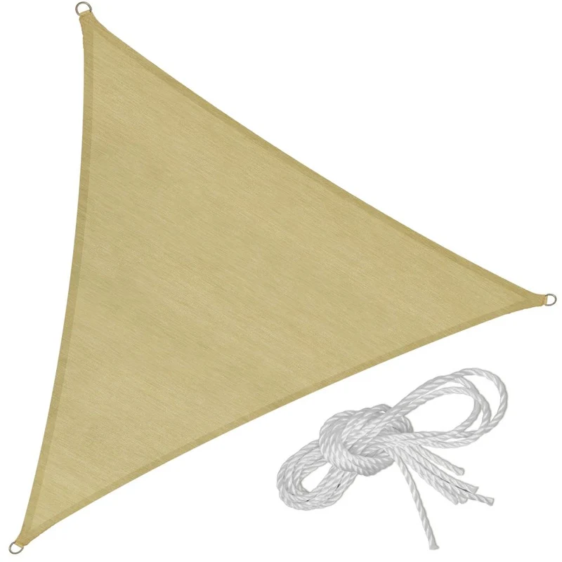 Voile toile d'ombrage taud de soleil triangulaire 400 cm 2208094_3