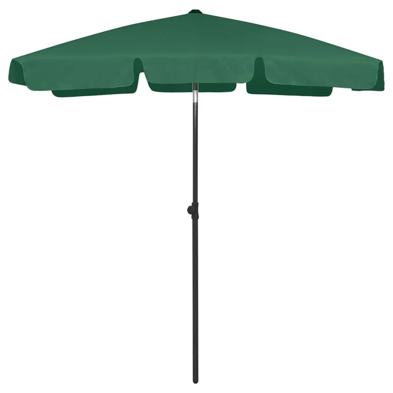 Parasol de plage 180 x 120 cm vert 02_0008409