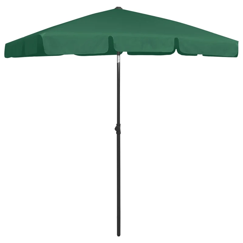 Parasol de plage 180 x 120 cm vert 02_0008409