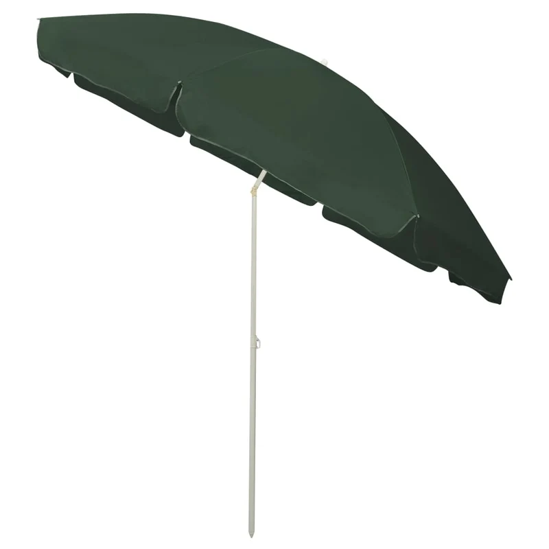 Parasol de plage vert 300 cm 02_0008412