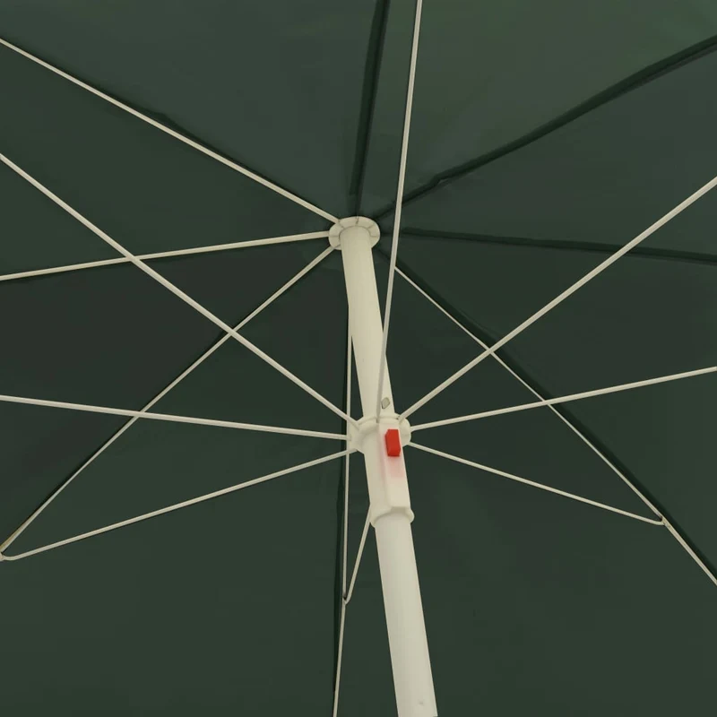 Parasol de plage vert 300 cm 02_0008412