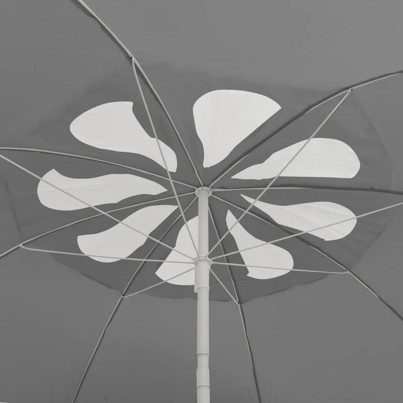 Parasol de plage 300 cm anthracite 02_0008376