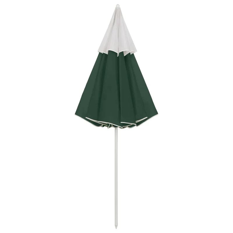 Parasol de plage vert 300 cm 02_0008411