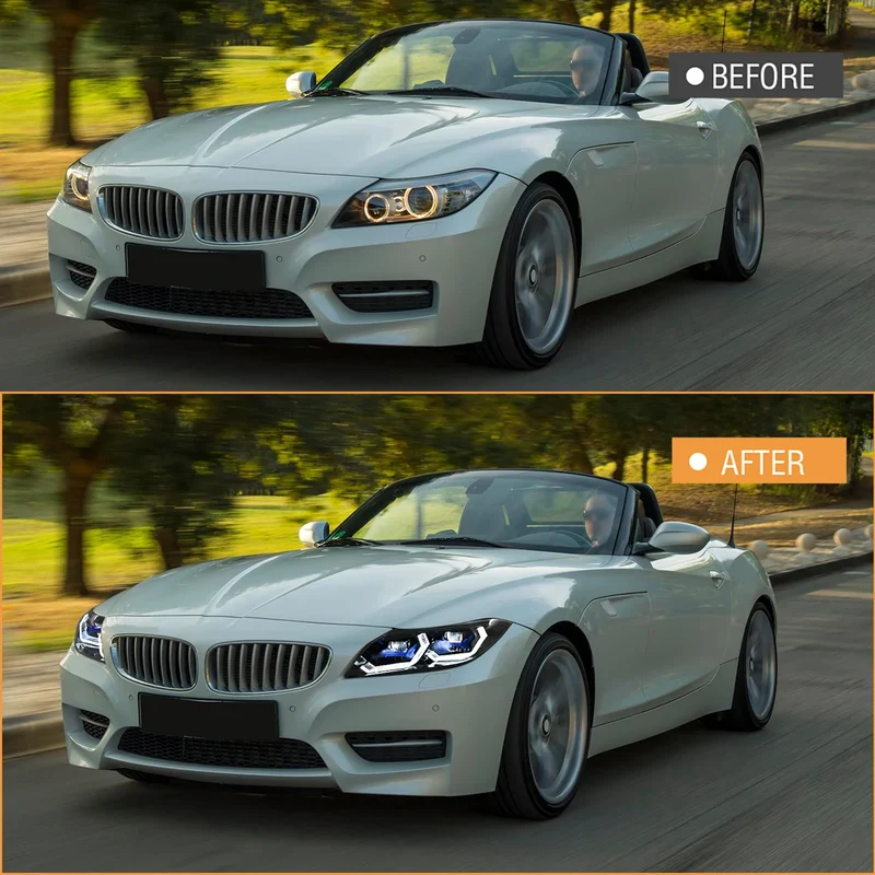 Phares LED BMW Z4 E89 2009-2016 à défilement dynamique