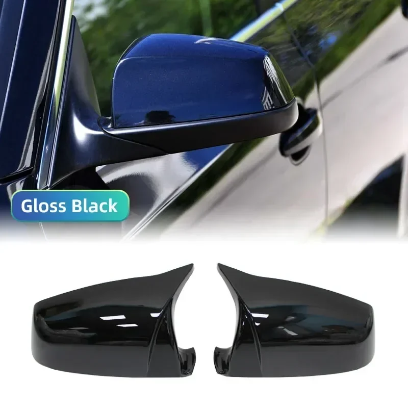 Coque Rétroviseur BMW Série 5 6 7 F10 F11 Aspect Carbone