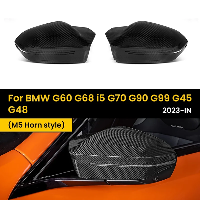 Coques Rétroviseurs Carbone BMW G60 i5 G70 2023+