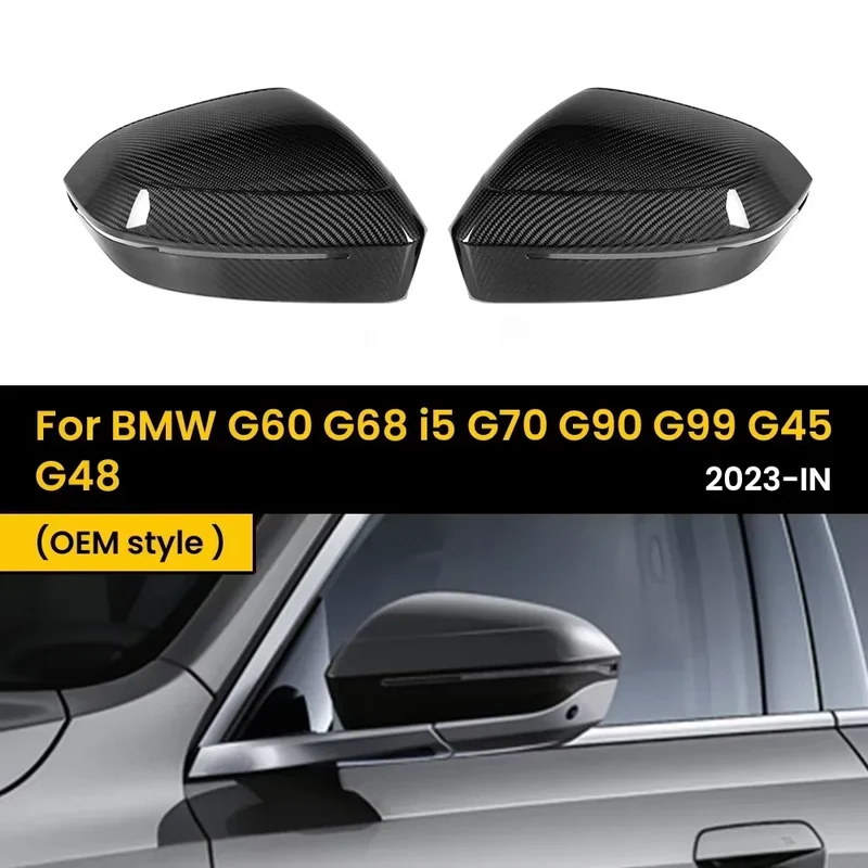 Coques Rétroviseurs Carbone BMW G60 i5 G70 2023+