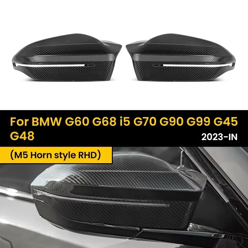 Coques Rétroviseurs Carbone BMW G60 i5 G70 2023+