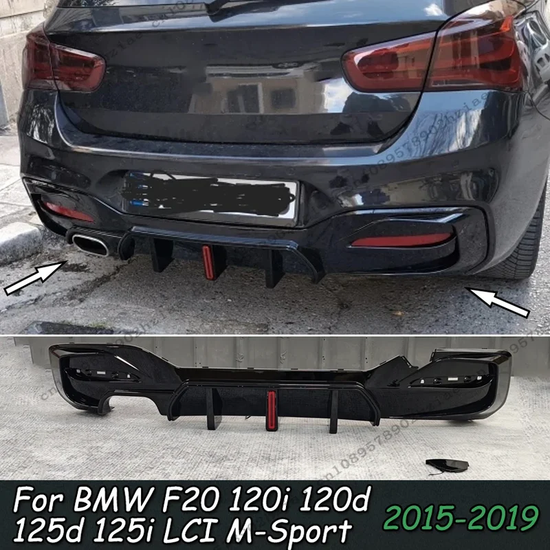 Diffuseur Arrière Style MP BMW Série 1 F20 2015-2019