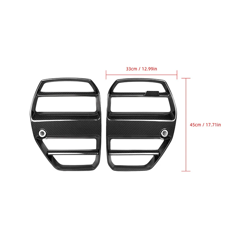 Grilles Avant Carbone BMW M3 G80 M4 G82 2021+