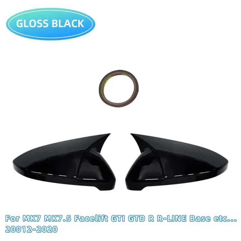 Coques de Rétroviseur Carbone Volkswagen Golf 6 et 7 GTI GTD