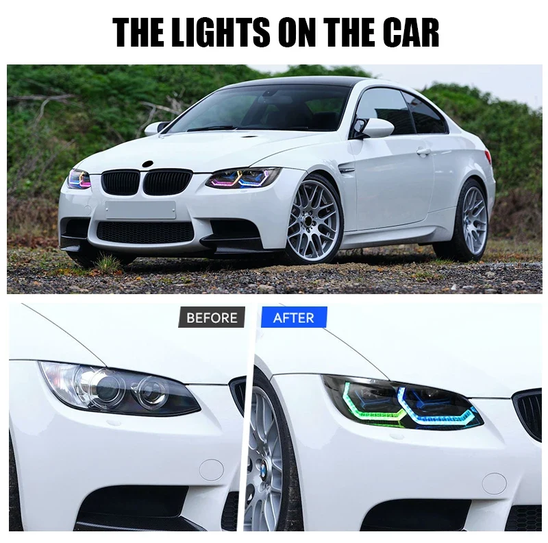 Phares LED BMW E92 E93 Série 3 2007-2010