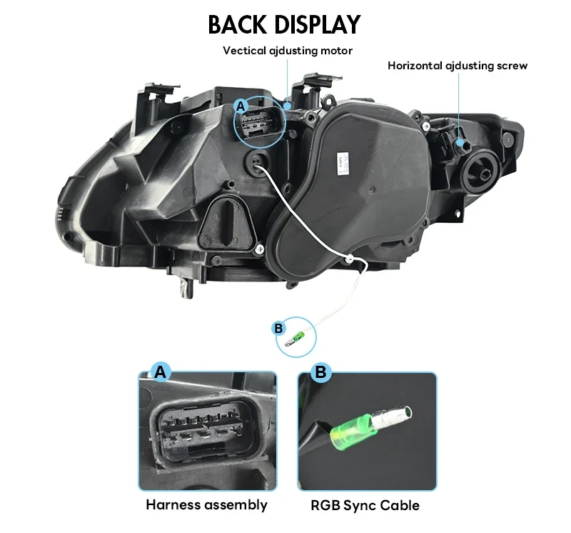 Phares LED BMW E92 E93 Série 3 2007-2010