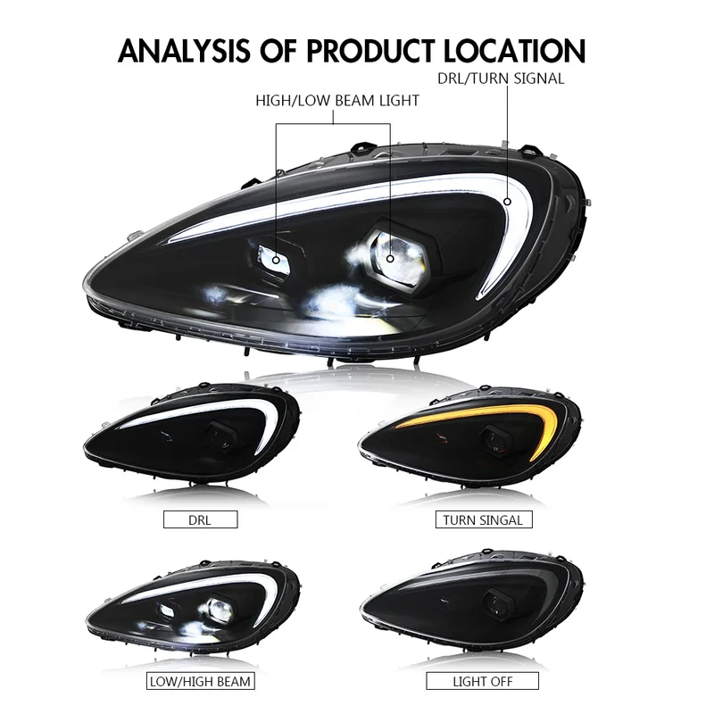 Phares LED Chevrolet Corvette C6 2005-2013