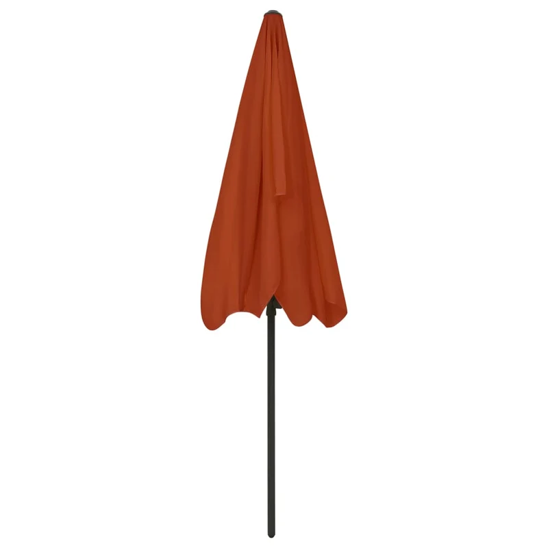 Parasol de plage 200 x 125 cm orange 02_0008408
