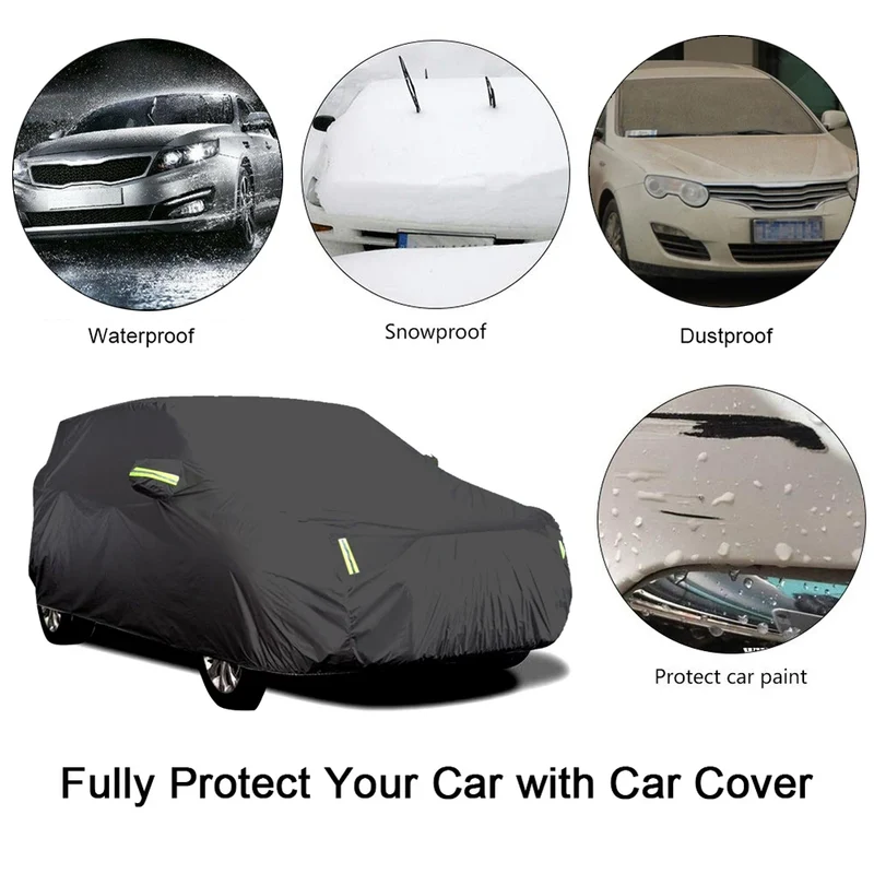Bâche de Protection Voiture Berline Universelle