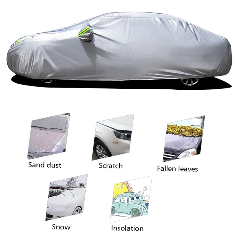 Bâche de Protection Voiture Berline Universelle