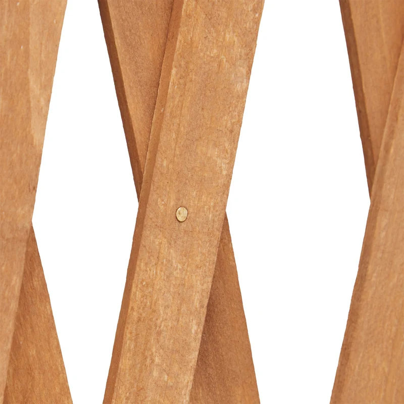 Treillis extensible pour plantes grimpantes jardin ajustable 200 x 150 cm en bois naturel 13_0003873