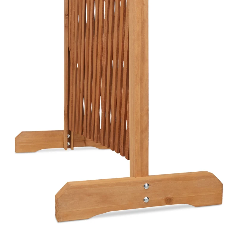 Treillis extensible pour plantes grimpantes jardin ajustable 200 x 150 cm en bois naturel 13_0003873