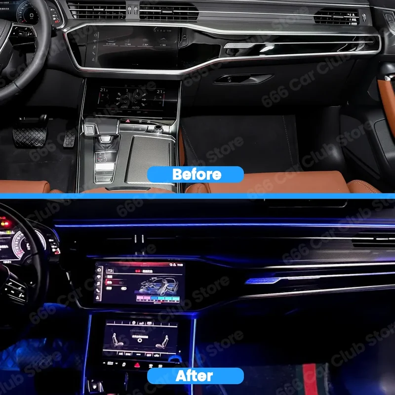 Éclairage d'Ambiance LED Audi A7 C8 2019-2024