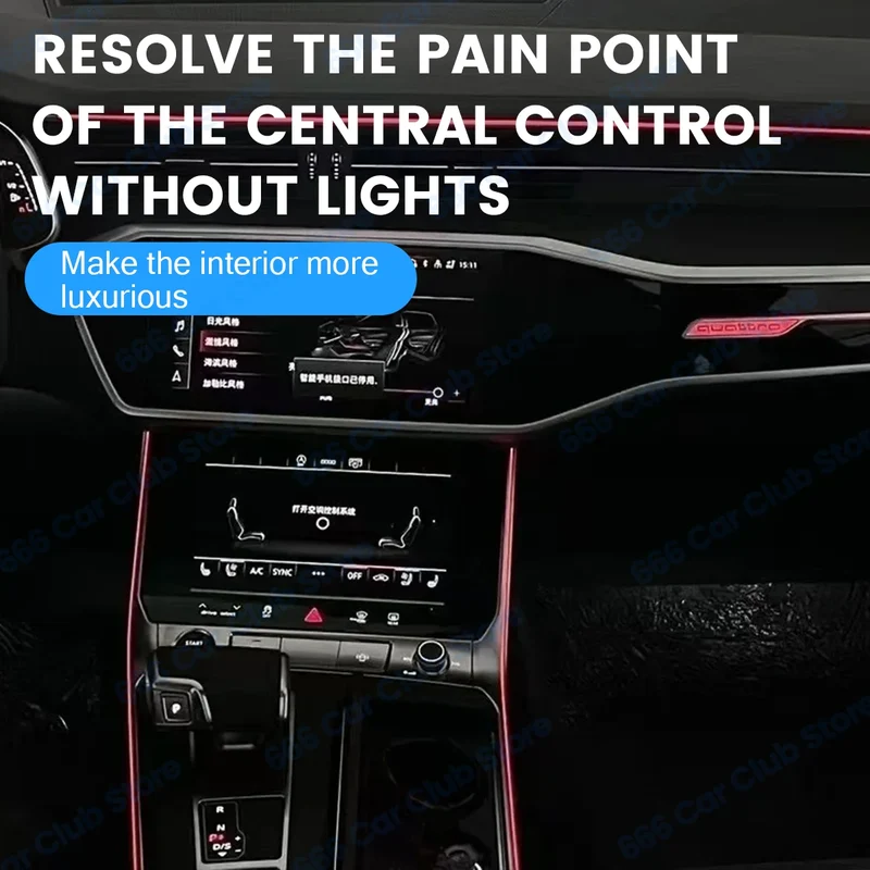 Éclairage d'Ambiance LED Audi A7 C8 2019-2024