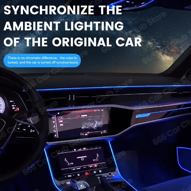 Éclairage d'Ambiance LED Audi A7 C8 2019-2024