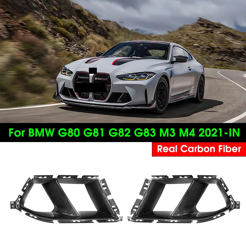 Pare-Chocs Avant Canards Carbone BMW M3 M4 G80 G82