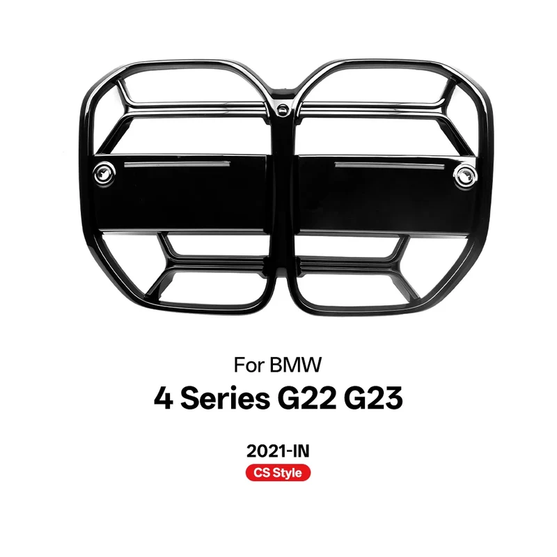 Calandre BMW Série 4 G22 G23 CS Noir Brillant 2021