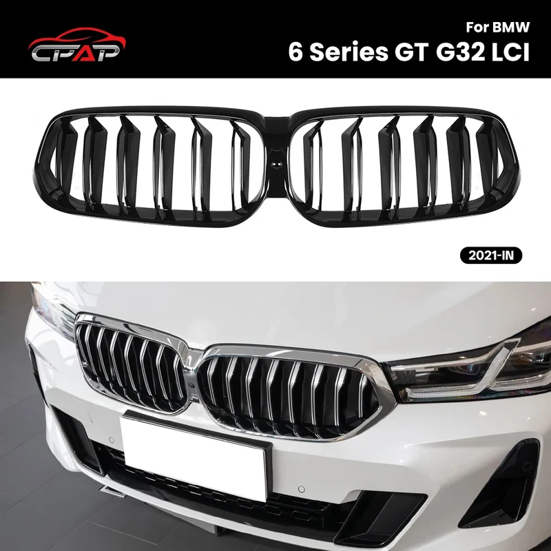 Calandre BMW Série 6 GT G32 LCI Double Lamelle 2021