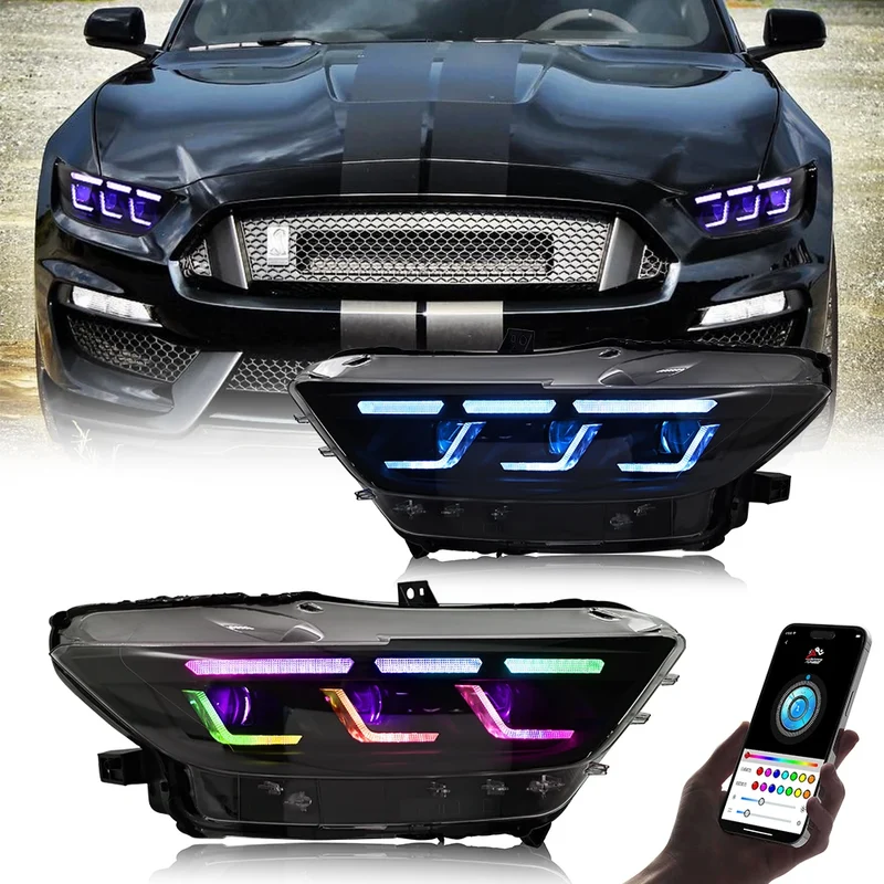 Phares LED Ford Mustang 2015-2022