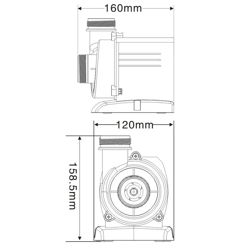 Pompe de piscine 14000 l/h circulation 120 watts 16_0001983