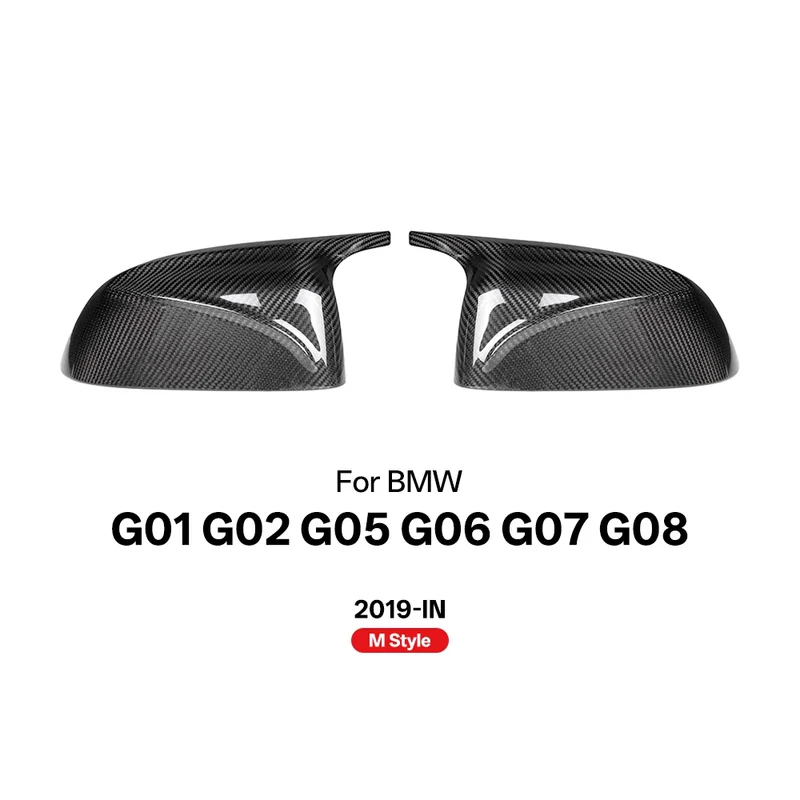 Coques de Rétroviseurs Carbone BMW X3 X4 X5 X6 X7 Style M 2019+