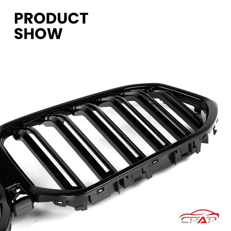 Grille de Pare-Chocs Avant BMW X6 G06 LCI 2024 Noir Brillant