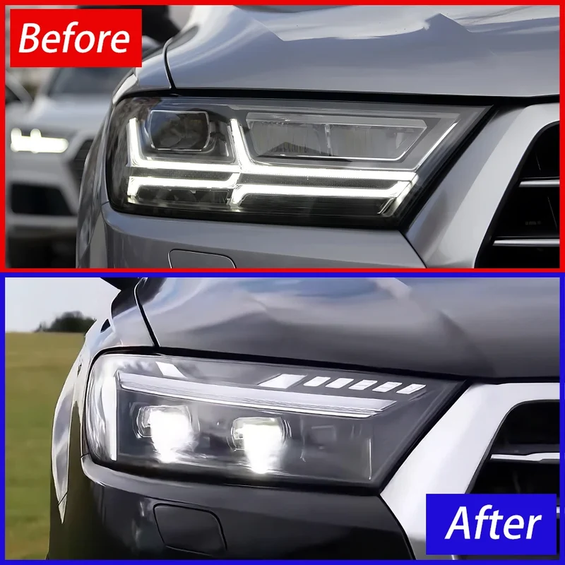 Phares LED Audi Q7 2016-2019 à Projecteur
