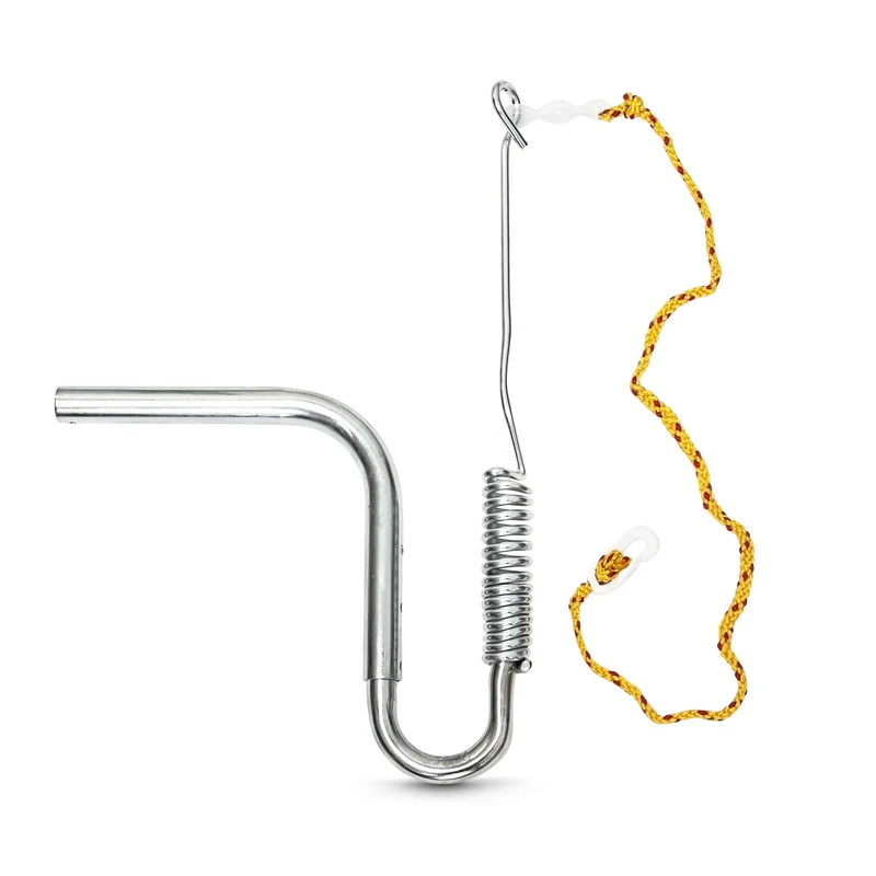 Laisse de vélo pour chien pratique à fixer 3,5 cm en acier jaune 13_0003167