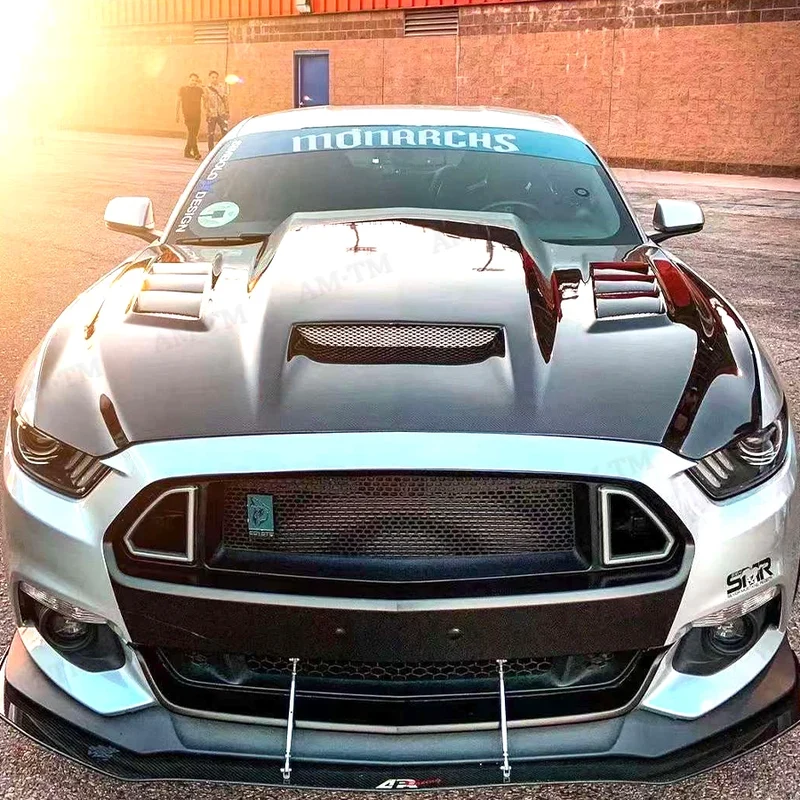 Capot Fibre de Carbone Ford Mustang 2015-2017
