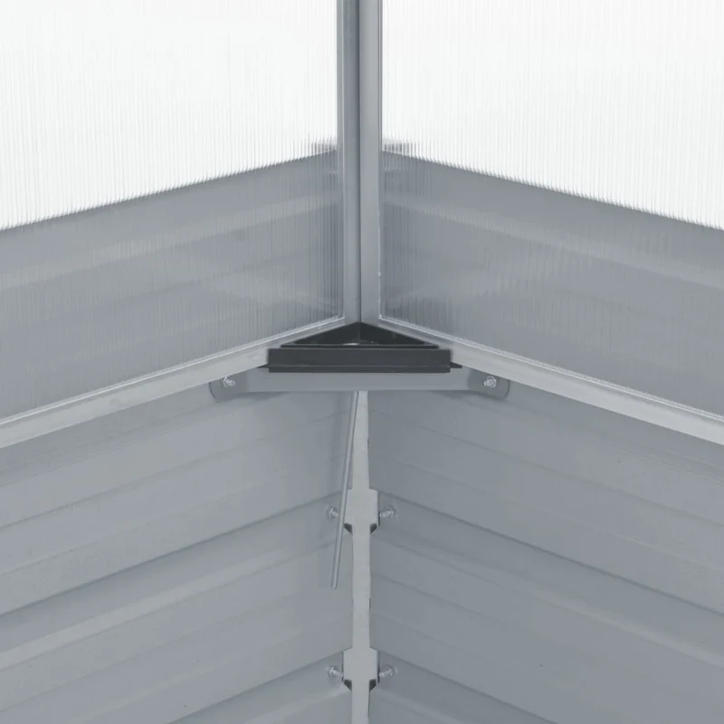 Serre 100 x 100 x 77 cm acier galvanisé vert 02_0001739