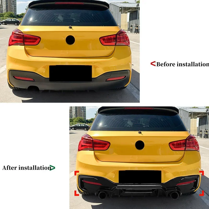 Diffuseur Arrière BMW Série 1 F20 F21 LCI 2015-2019 M Sport