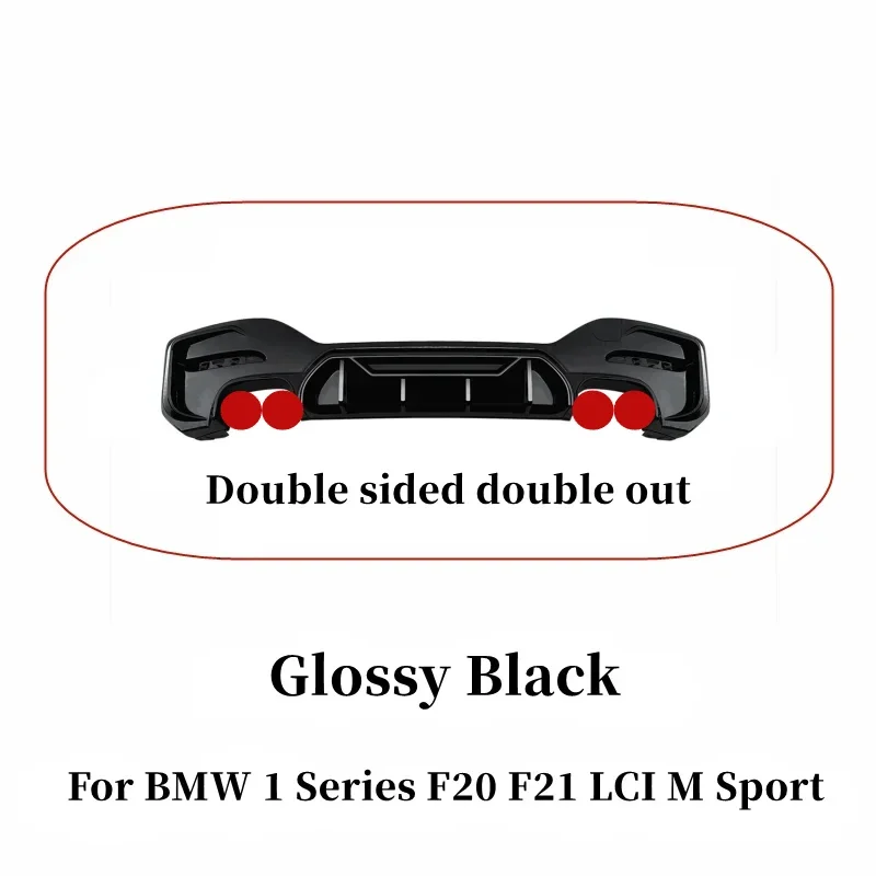 Diffuseur Arrière BMW Série 1 F20 F21 LCI 2015-2019 M Sport