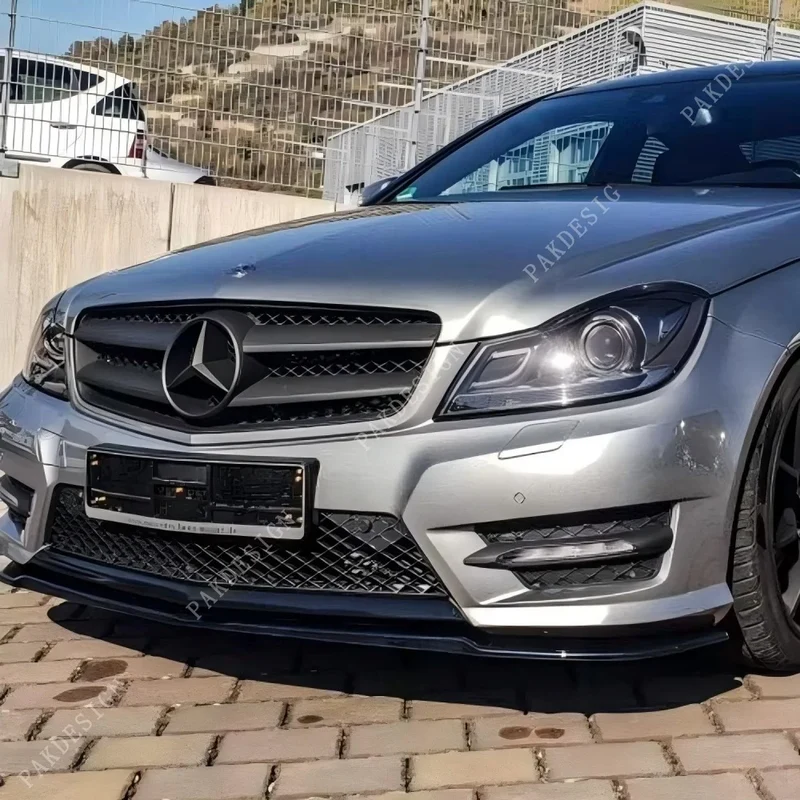 Lame Pare-Chocs Avant Mercedes Classe C W204 2007-2014