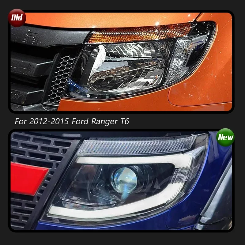 Phares LED Ford Ranger T6 2012-2015