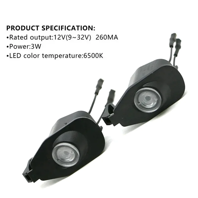 Éclairage Bienvenue Rétroviseur LED Ford Mustang 2013-2022