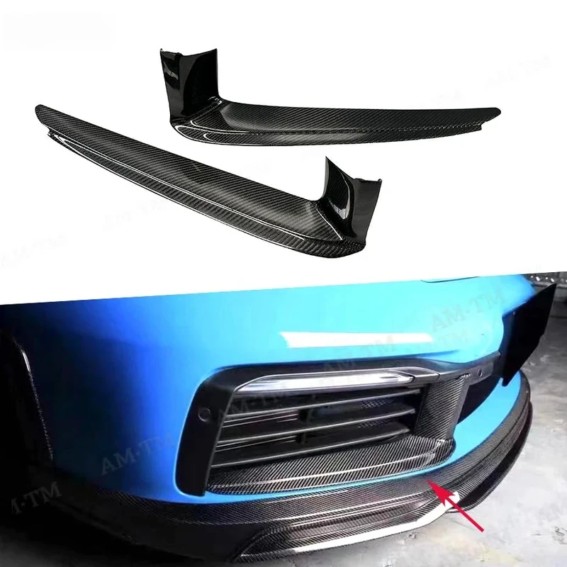 Lame Pare-Chocs Avant Carbone Porsche 911 992 2019-2022